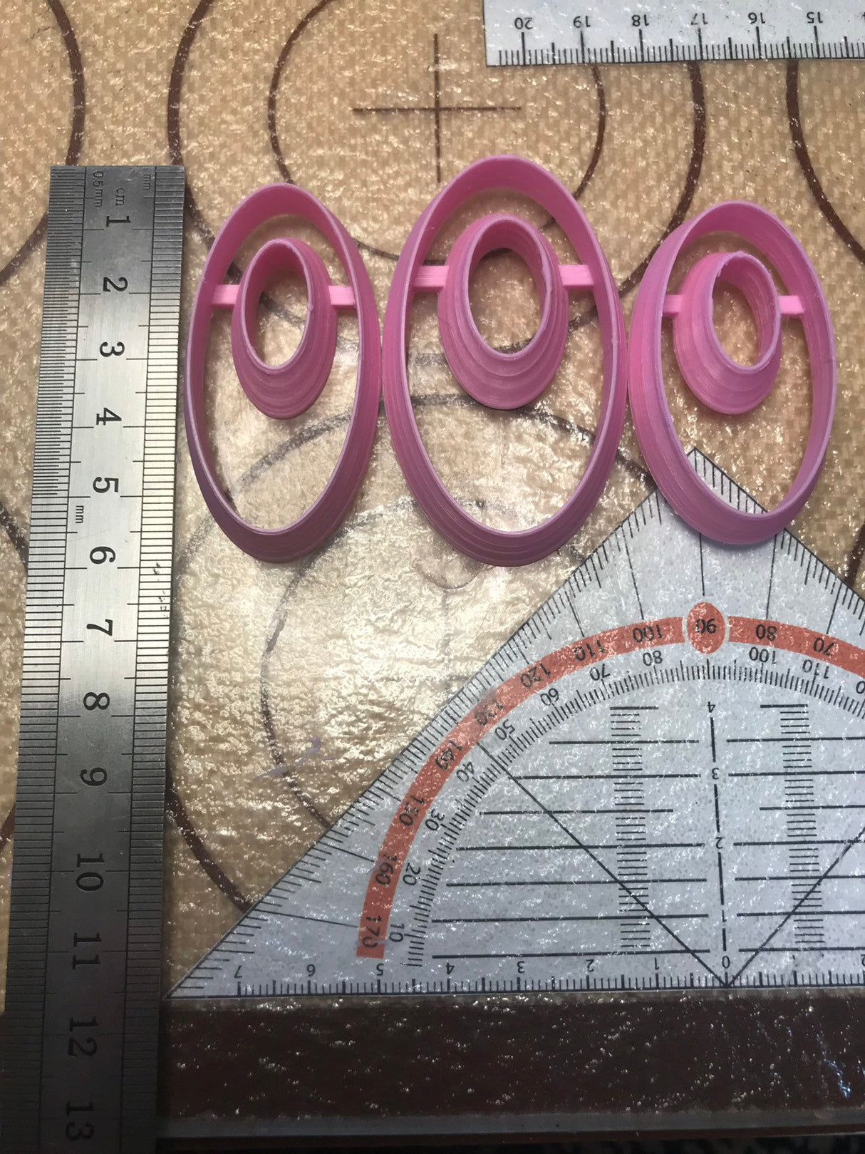 Polymer clay cutters | Double Oval | Ceramic Clay | Clay tools | Clay supplies