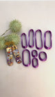 Polymer clay shape cutters (Elongated ovals shape cutters), Clay Cutters, Clay Tools, Clay Supplies
