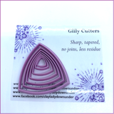 Resin | Polymer clay cutters | Anna Triangle shape | Clay Tools & Clay Supplies
