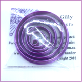 Polymer clay shape cutters | Belinda A Circle shapes | Clay Tools | Clay Supplies