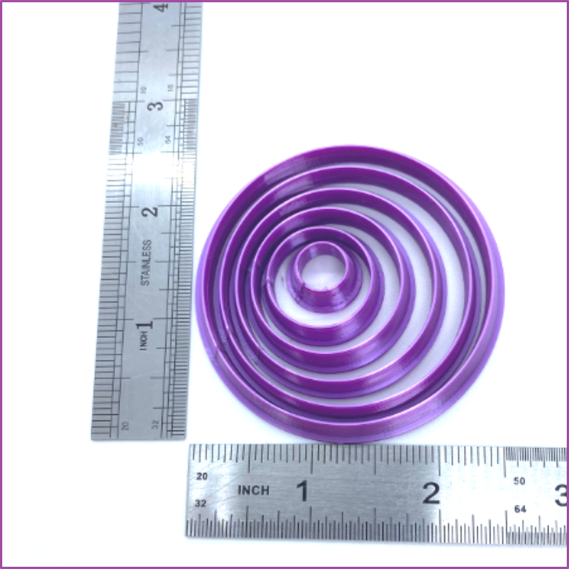 Polymer clay shape cutters | Belinda B Circle Shapes | Clay Tools | Clay Supplies