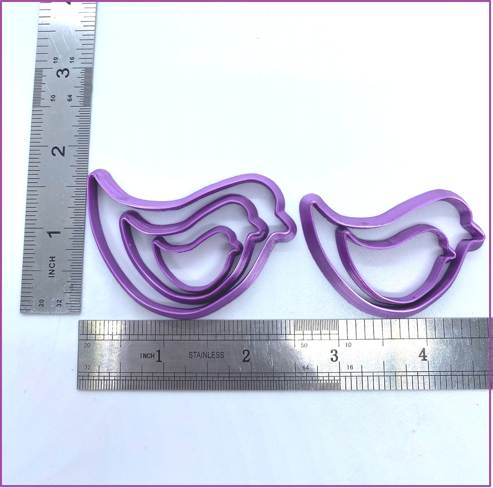 Polymer clay shape cutters | Bird Shapes | Clay Tools | Clay Supplies