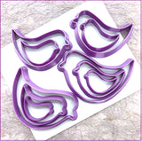 Polymer clay shape cutters | Bird Shapes | Clay Tools | Clay Supplies