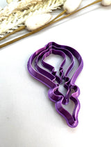 Polymer clay shape cutters | Christmas Bulb shapes | clay cutters | Clay Tools | Clay Supplies
