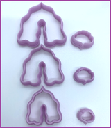 Resin Polymer clay cutters | Wavy Arch Shapes | Clay Tools | Clay Supplies
