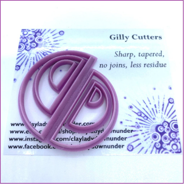 RESIN Half circle shape polymer clay cutters | Clay Tools | Clay Supplies