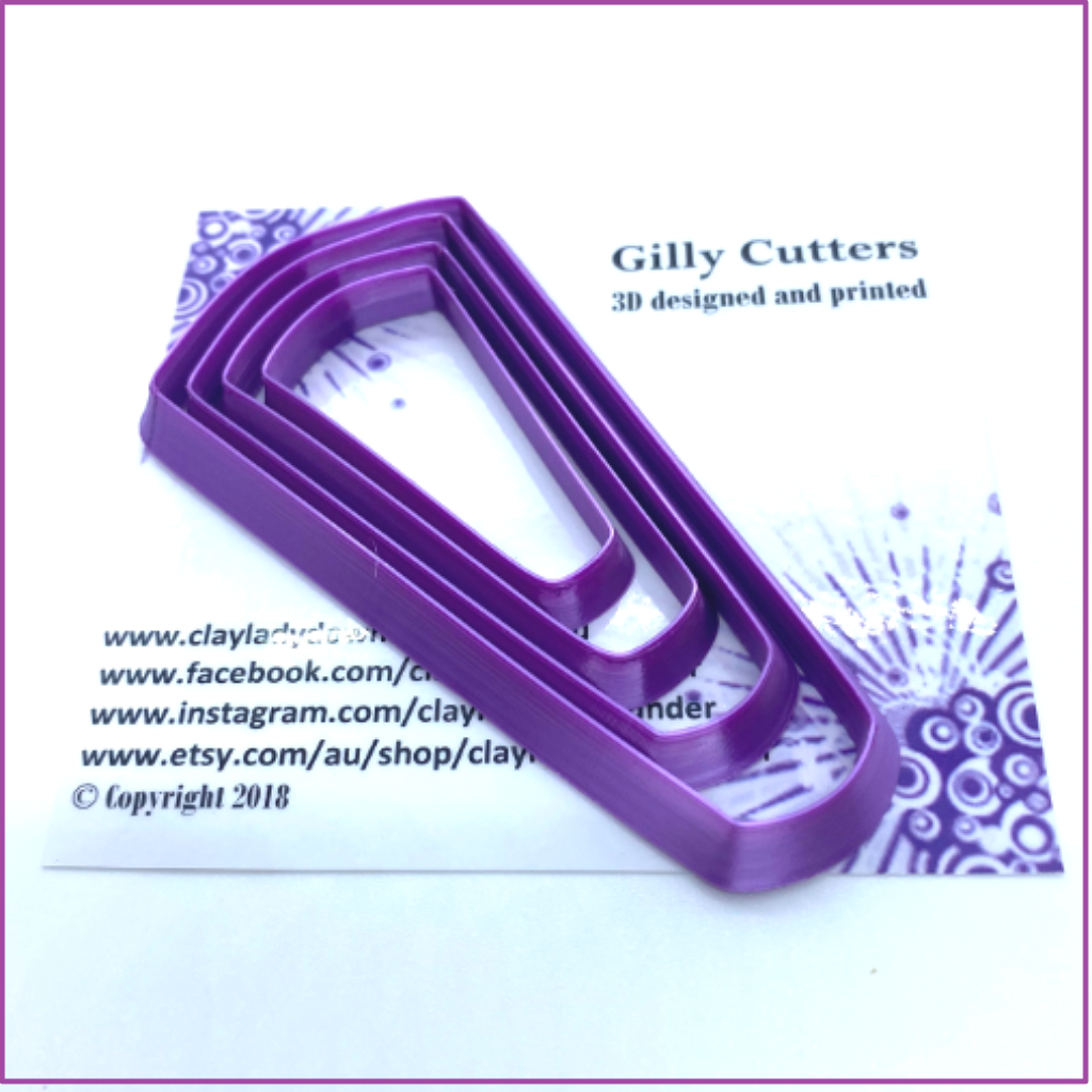 Polymer clay cutters | Lou Lou | Ceramic Clay | Clay tools | Clay supplies