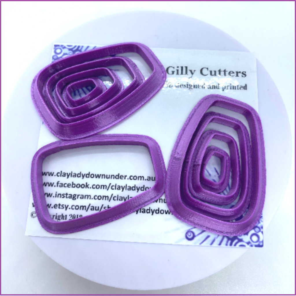 Polymer clay cutters | Sandee I | Ceramic Clay | Clay tools | Clay supplies