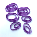 Polymer clay cutters | Organic Slumped Oval Shapes | Ceramic Clay | Clay Tools | Clay Supplies