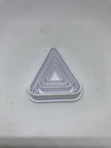 Polymer clay cutters | Rounded Triangles | Ceramic Clay | Clay tools | Clay supplies