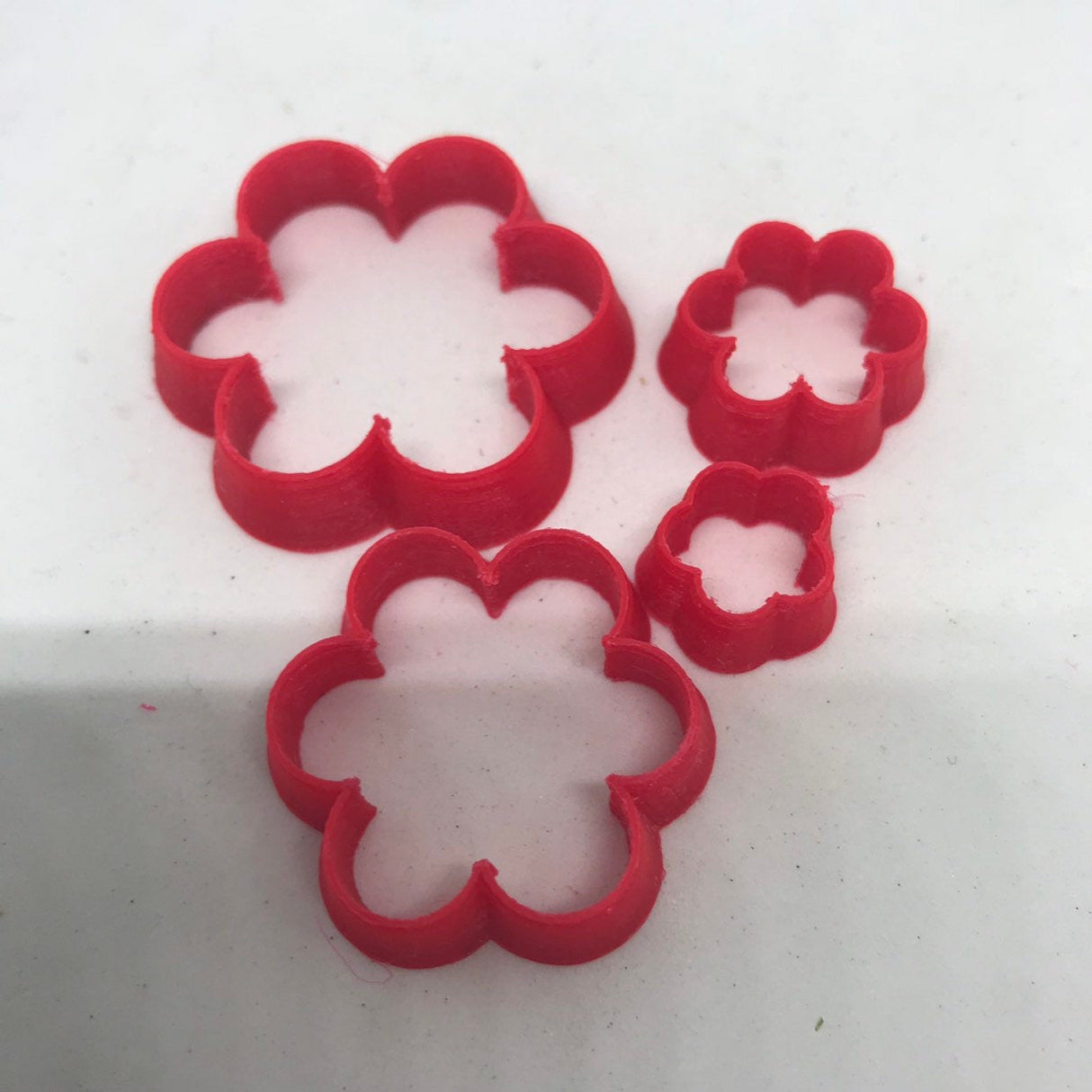 Resin Polymer clay cutters | Flowers 4 sets | Clay Tools | Clay Supplies