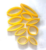 Polymer clay shape cutters | Baby pod shapes | Clay Tools | Clay Supplies
