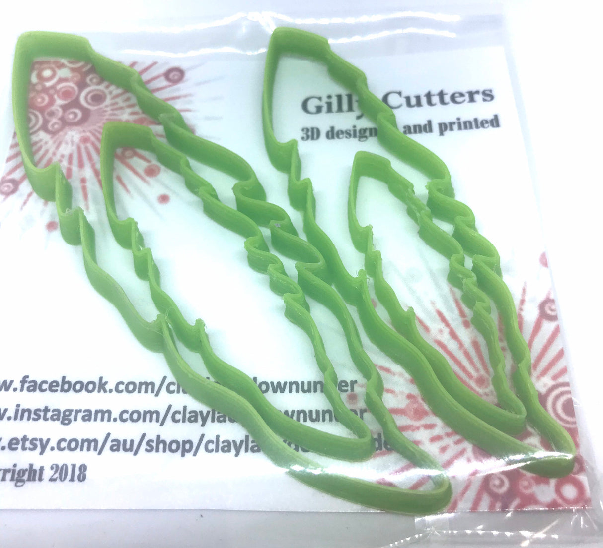 Polymer clay cutters | Feathers | Ceramic Clay | Clay tools | Clay supplies