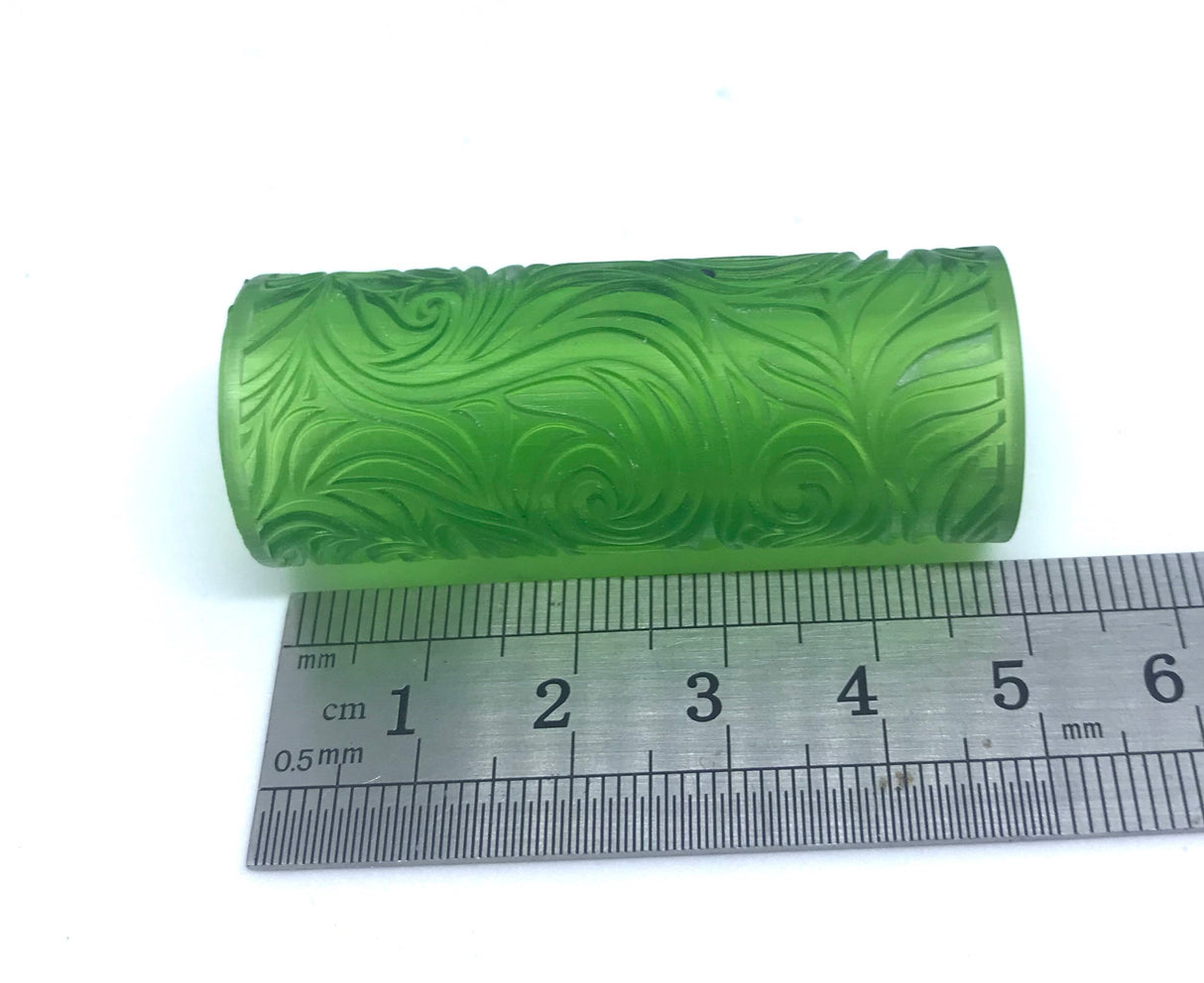 Polymer Clay Textured Roller (Whirls - Resin Printed)