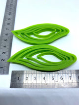 Polymer clay curly leaves leaf shape cutters,Clay tools and supplies
