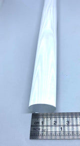 Solid Acrylic clear roller 20cm