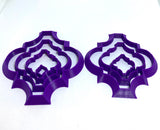 Polymer clay cutters, precious metal (PMC) and ceramic clay cutters, Gilly cutters (Mosaic)