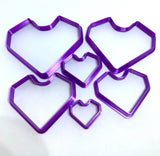 Polymer clay cutters, precious metal (PMC) and ceramic clay cutters, Gilly cutters (Squeart)