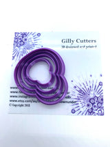 Polymer clay cutters, precious metal (PMC) and ceramic clay cutters, Gilly cutters (Skull)