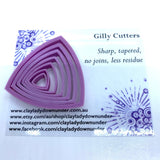 Resin polymer clay cutters, precious metal, and ceramic clay cutters, Gilly cutters (Anna)