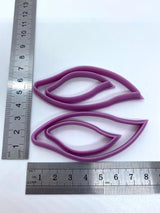 Resin Polymer clay cutters, precious metal (PMC) and ceramic clay cutters, Gilly cutters (Curly leaves)