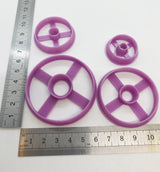 Resin polymer clay cutters, precious metal, ceramic clay cutters, Gilly cutters (Donut)