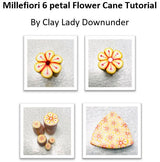 Millefiori Flower Cane Tutorial for beginners | Polymer Clay