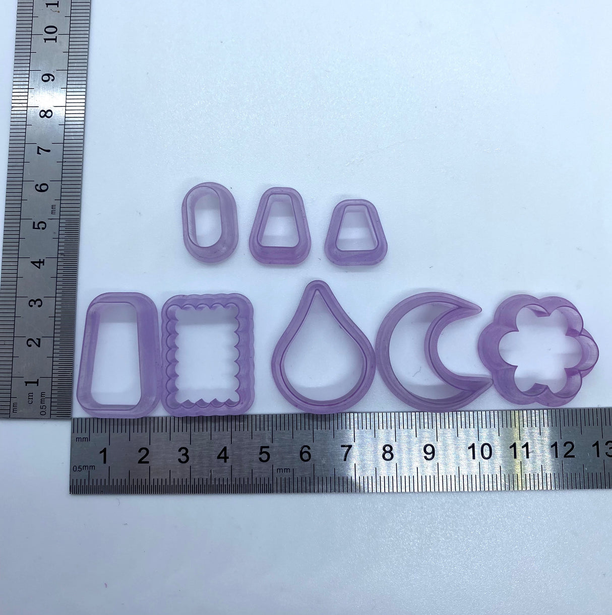 Resin polymer clay shape cutters, Gilly cutters (Kita MK i) precious metal, ceramic clay cutters, shapes