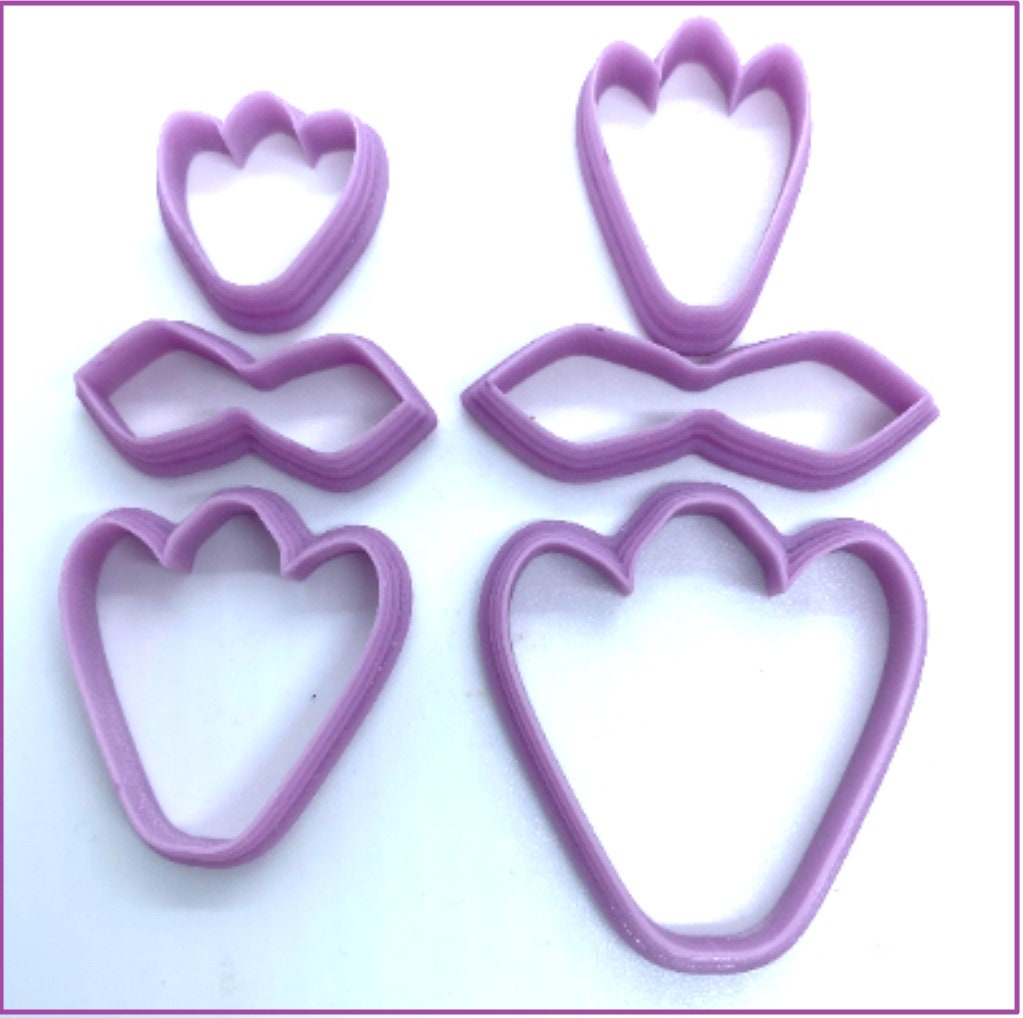 Resin Polymer clay shape cutters (Payel’s Flowers) precious metal, ceramic clay cutters, Gilly cutters