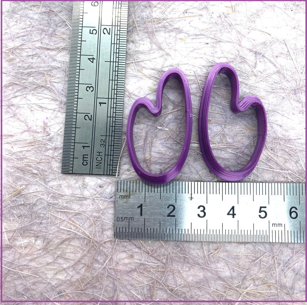 Polymer clay shape cutters | (FUNKY) | precious metal and ceramic clay cutters | Gilly cutters