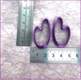 Polymer clay shape cutters | (FUNKY) | precious metal and ceramic clay cutters | Gilly cutters