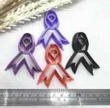 Polymer clay shape cutters | (Awareness Ribbon | clay cutters | Gilly cutters | Clay Tools | Clay Supplies