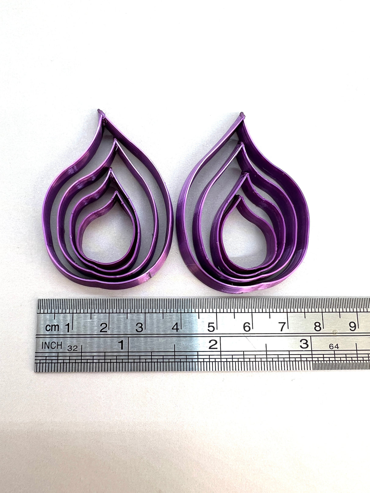 Polymer clay shape cutters | PLUMP FAT LEAVES | clay cutters | Gilly cutters | Clay Tools | Clay supplies