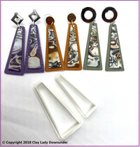 Polymer clay shape cutters | Long Triangles | clay cutters | Gilly cutters | Clay Tools | Clay Supplies